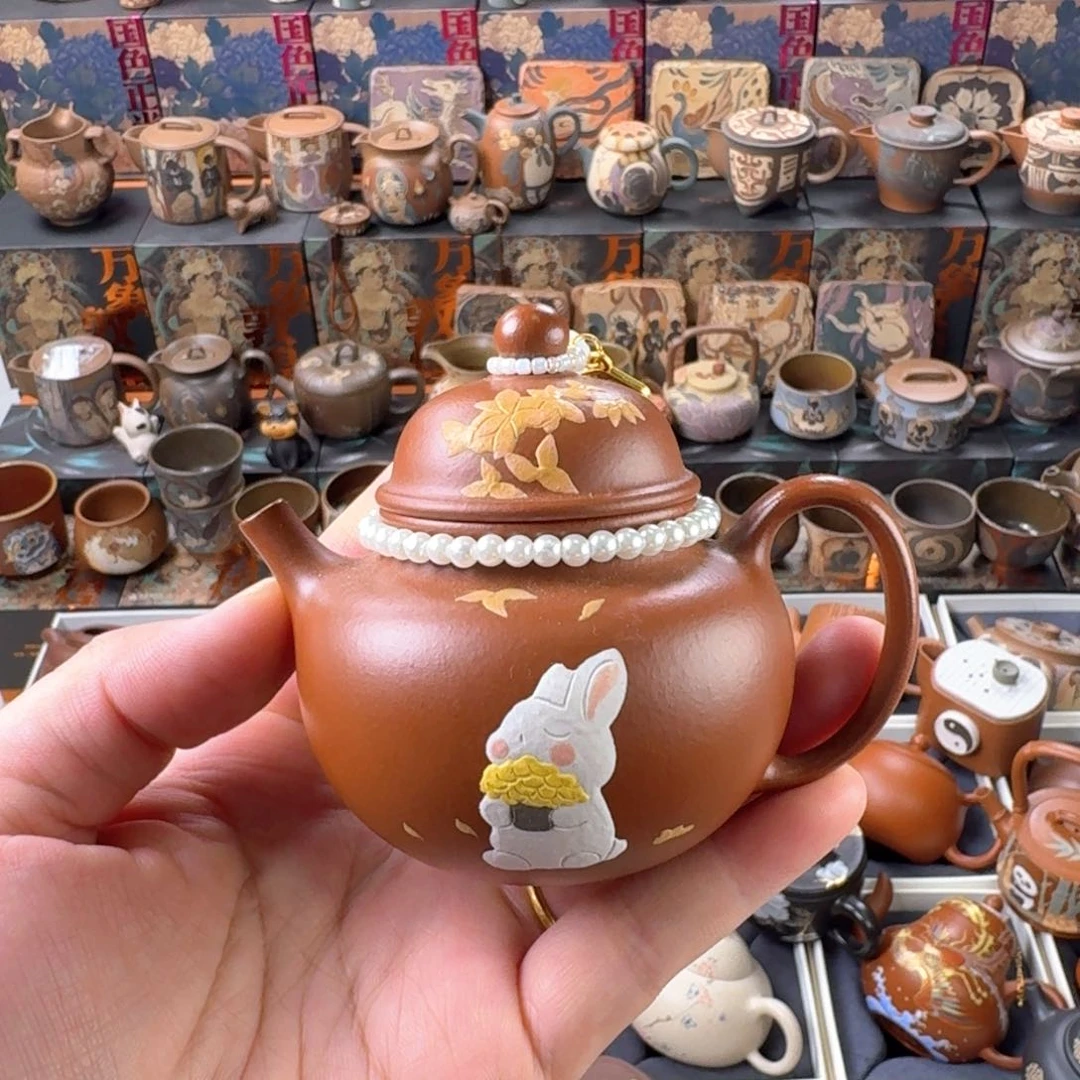 茶壶紫砂125cc原矿精工半手