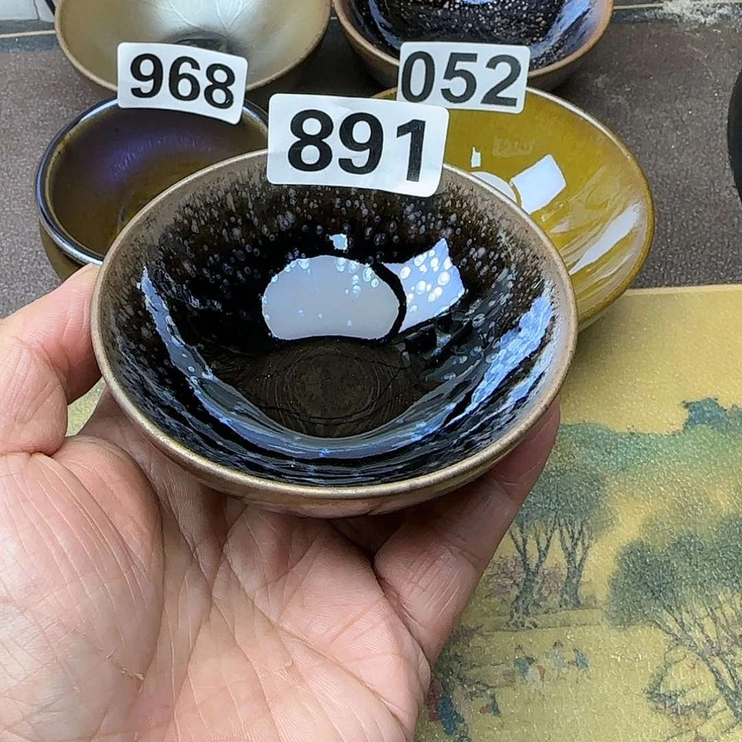 茶盏建盏杯主人杯龙窑柴烧