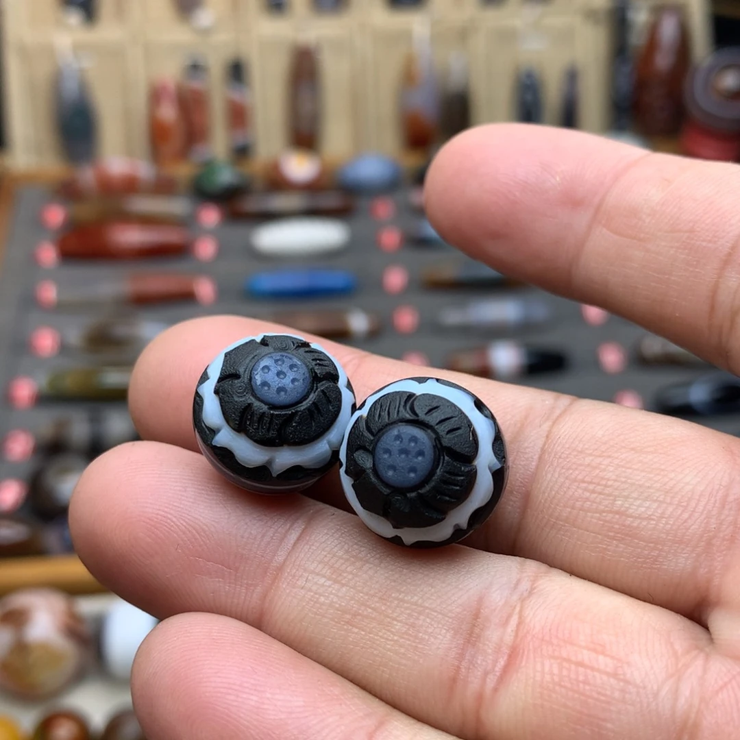 【闪购商品】颈饰未镶嵌南红玛瑙巴*