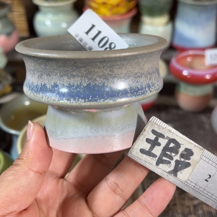 口7.5 手工花盆满30包邮