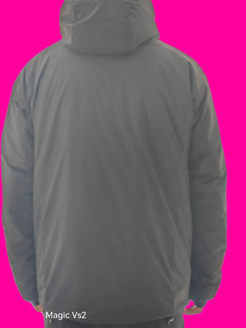 棉服时尚经典百搭男士男款男子运动户外休闲连帽中长款防风保暖