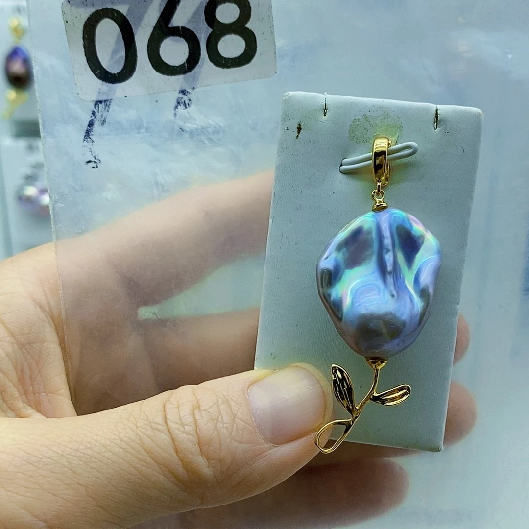 淡水珍珠颈饰合金