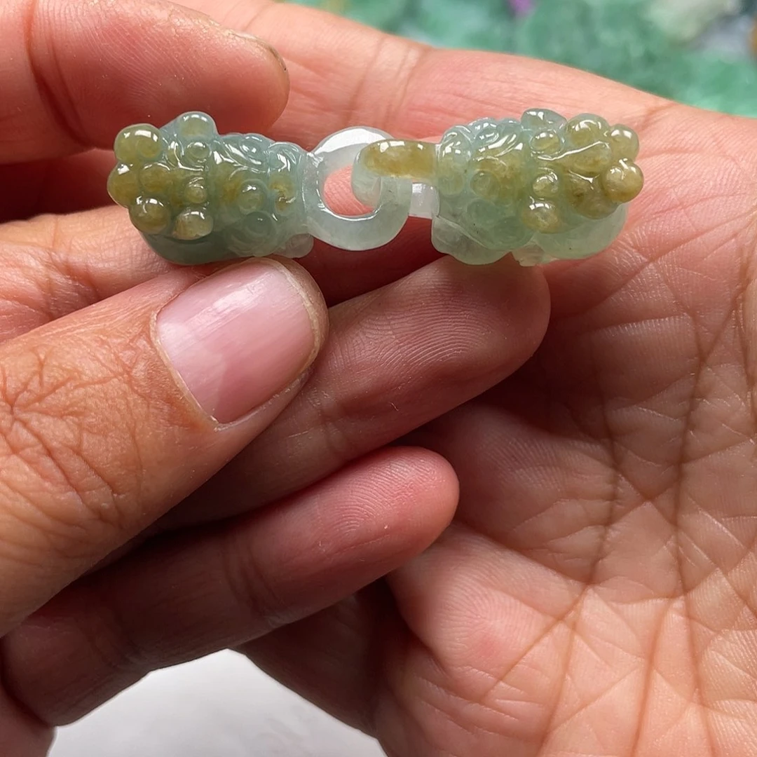 颈饰未镶嵌翡翠翡玉缘翡翠