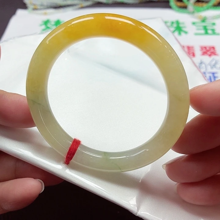 翡翠未镶嵌手镯天然缅甸A货翡翠