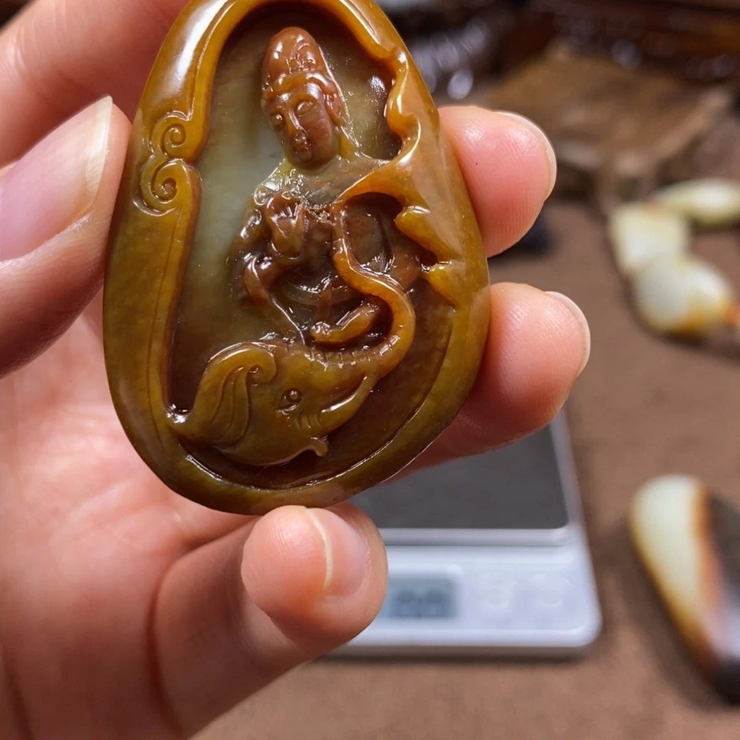 成****和田玉未镶嵌挂件