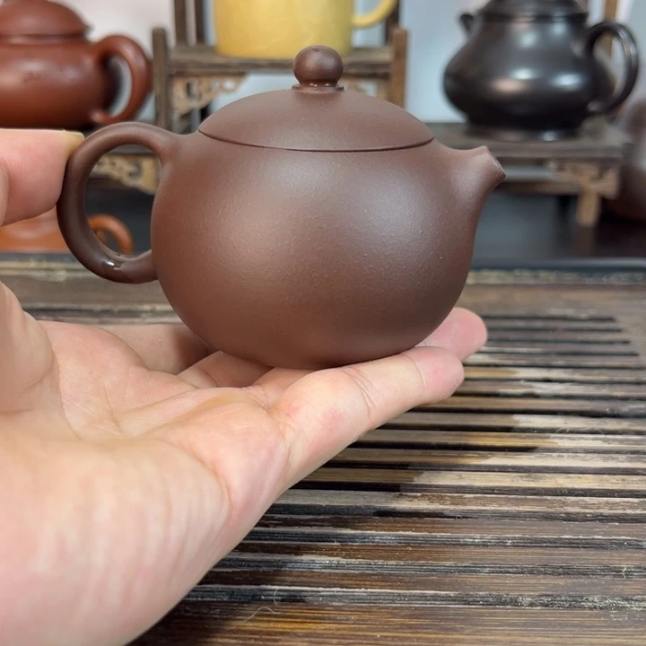 紫砂茶壶原矿紫砂手工制作