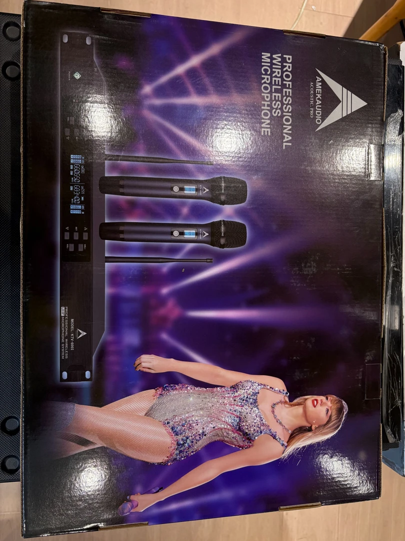 AMEKAUDIO话筒一对（不包邮）