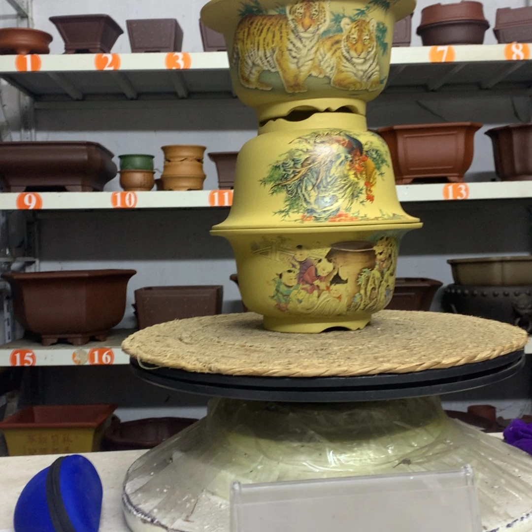 花盆紫砂精品紫砂花盆包邮