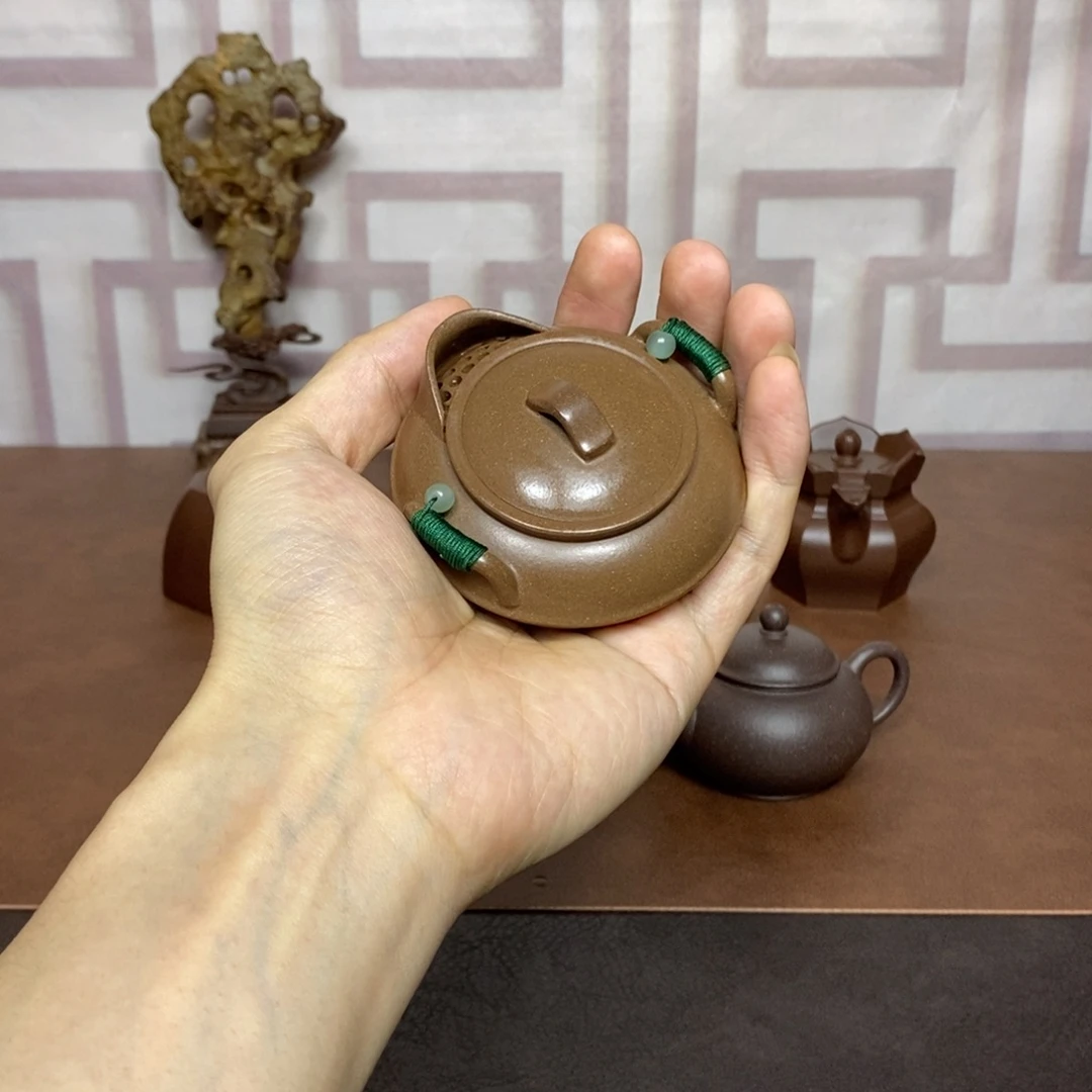 紫砂茶壶紫砂茶具老段宝瓶手抓壶