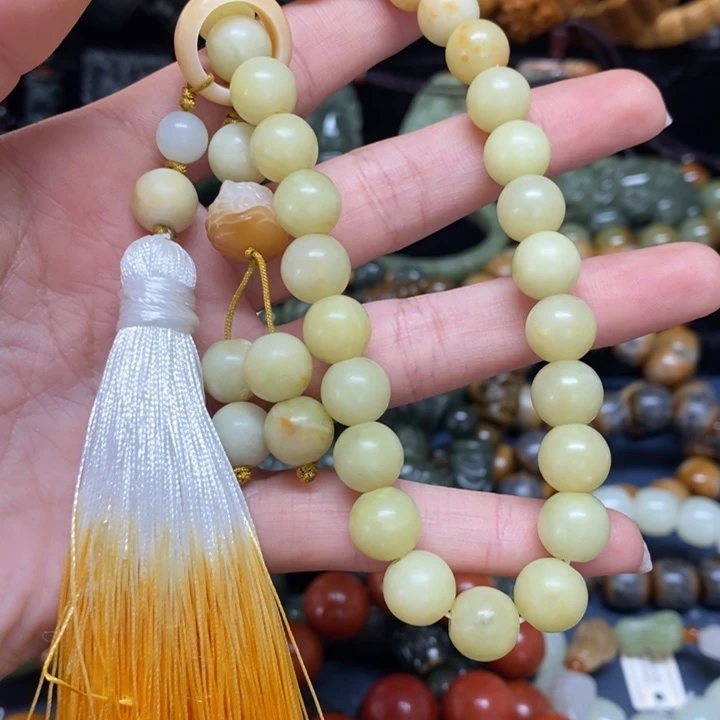 蛇纹石玉珠宝奇石未镶嵌