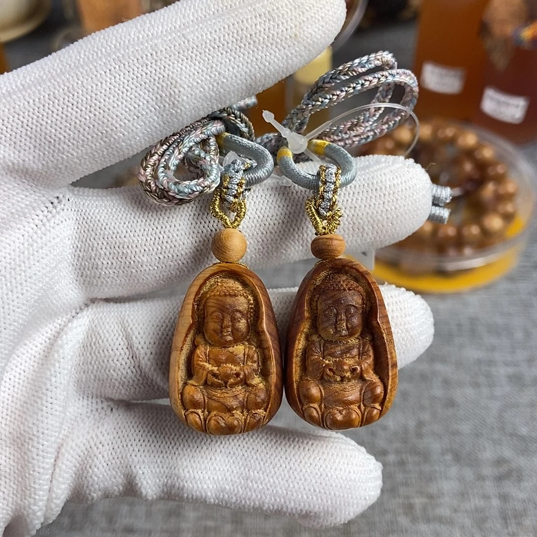 手串/手链柏木（崖柏）北太行高崖骨料 宝宝佛