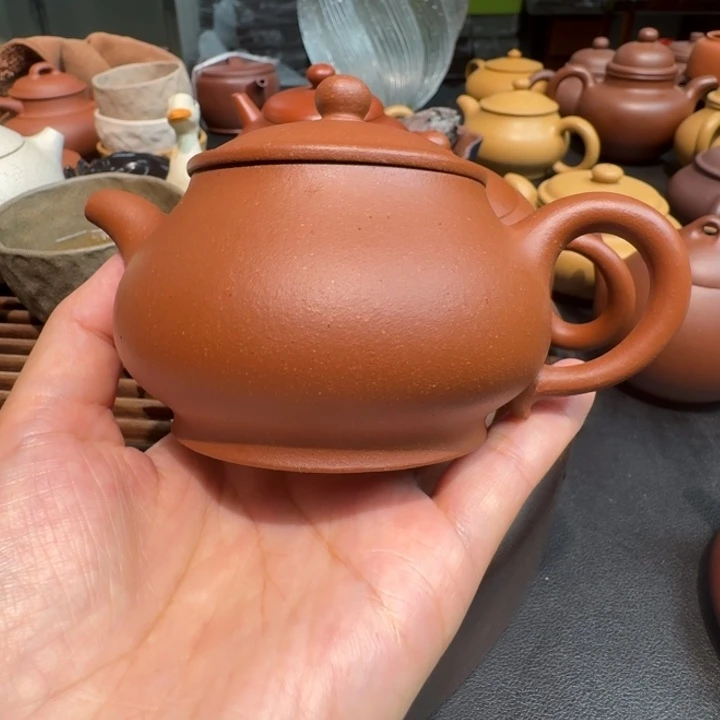 茶杯紫砂红将坡无添加170cc