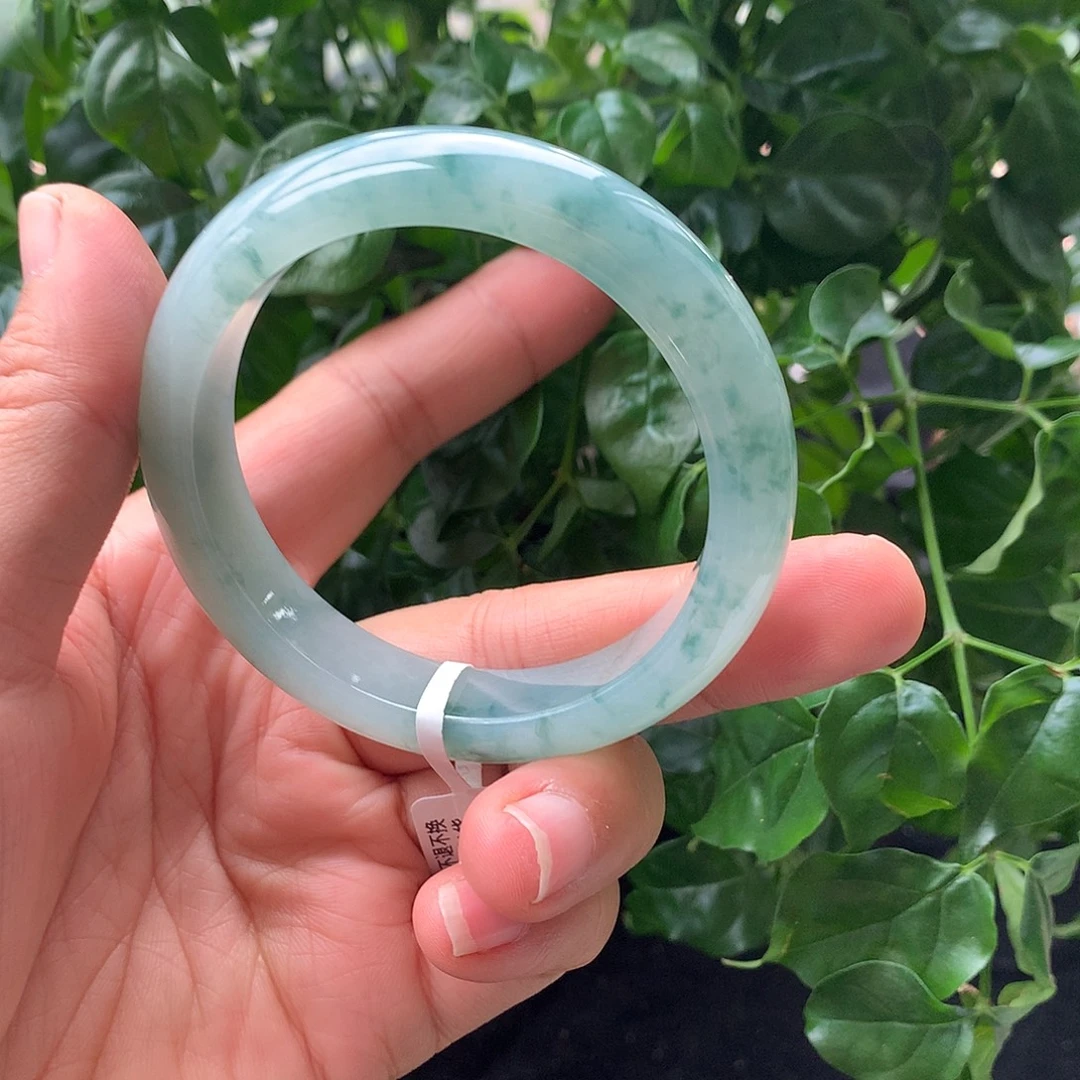 翡翠未镶嵌手镯13号