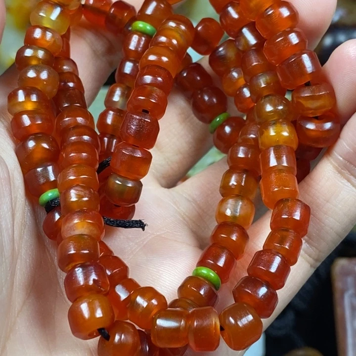 未镶嵌颈饰玛瑙/玉髓龙****仔