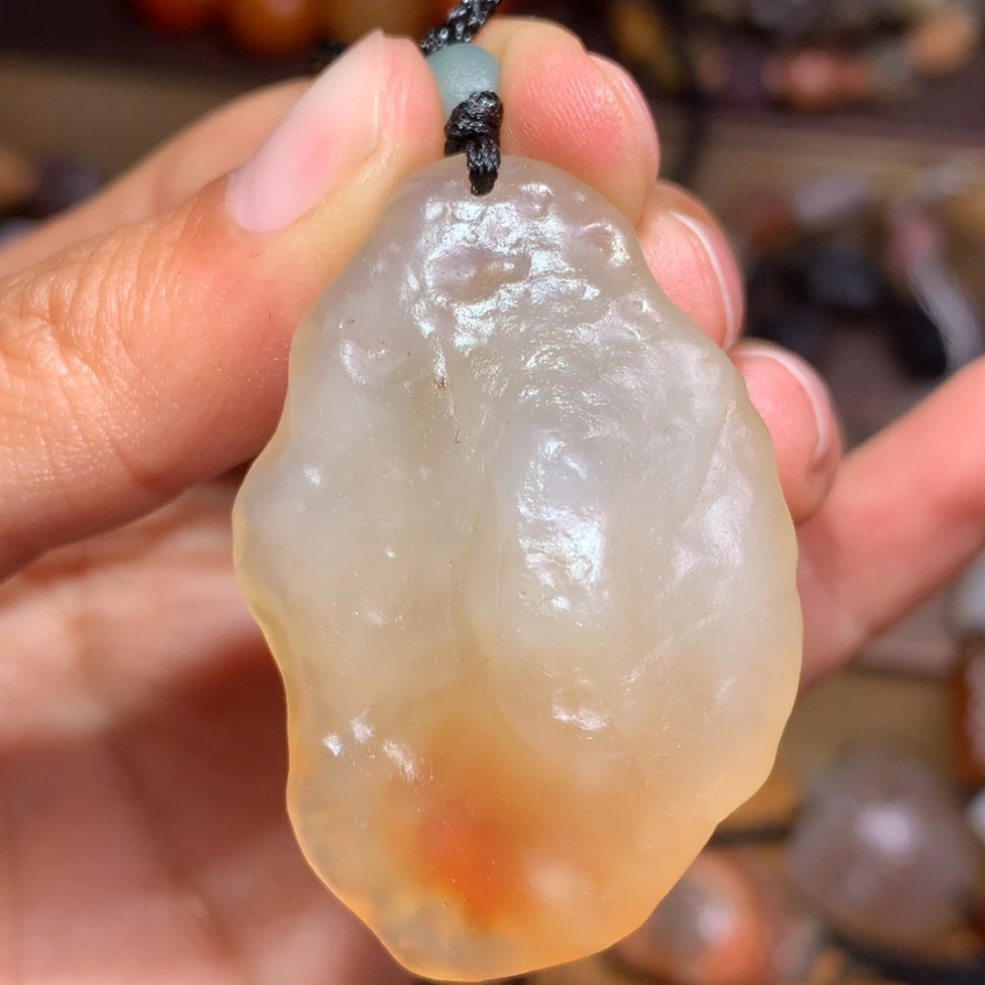 未镶嵌玛瑙/玉髓珠宝半成品