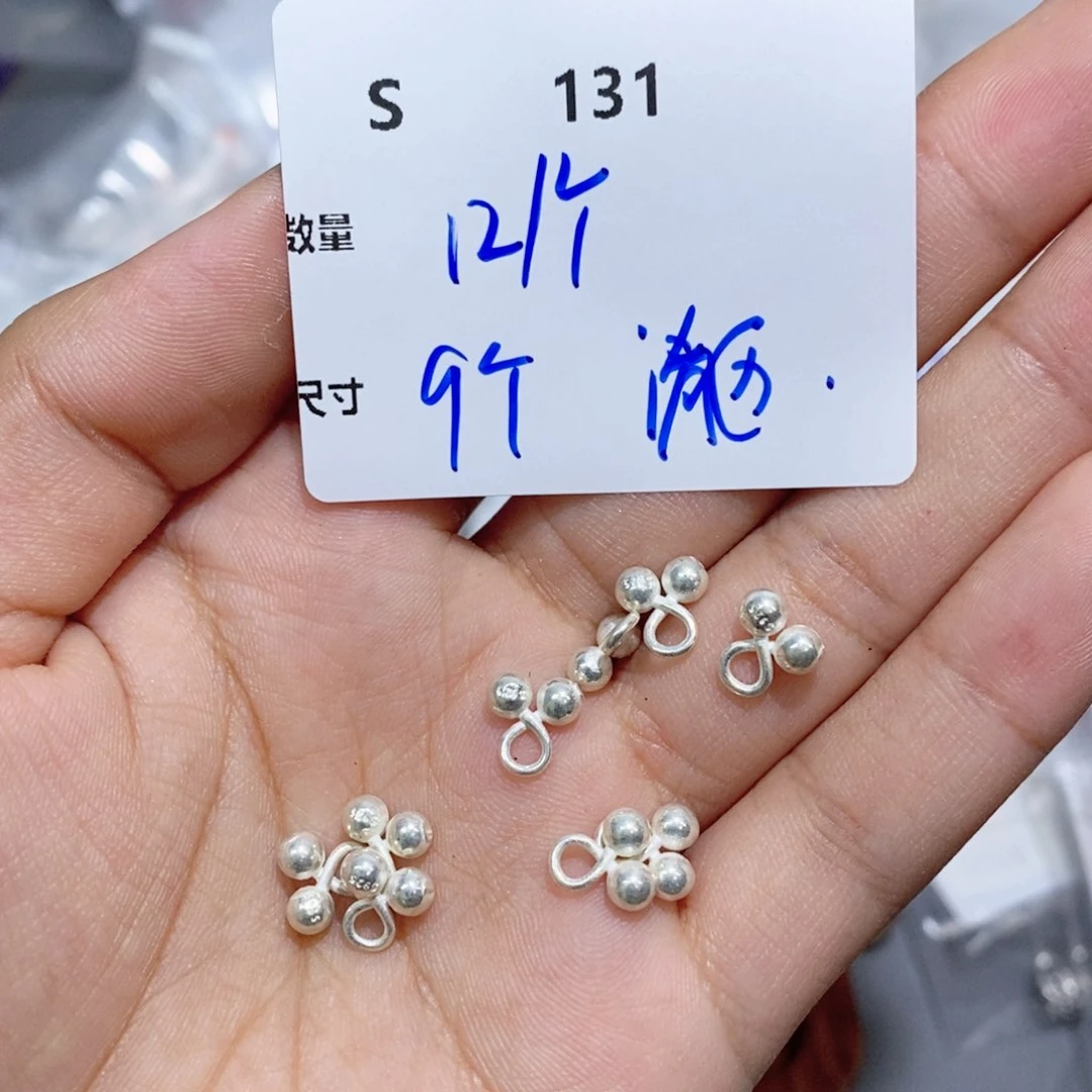 银S925镶嵌颈饰水晶S131