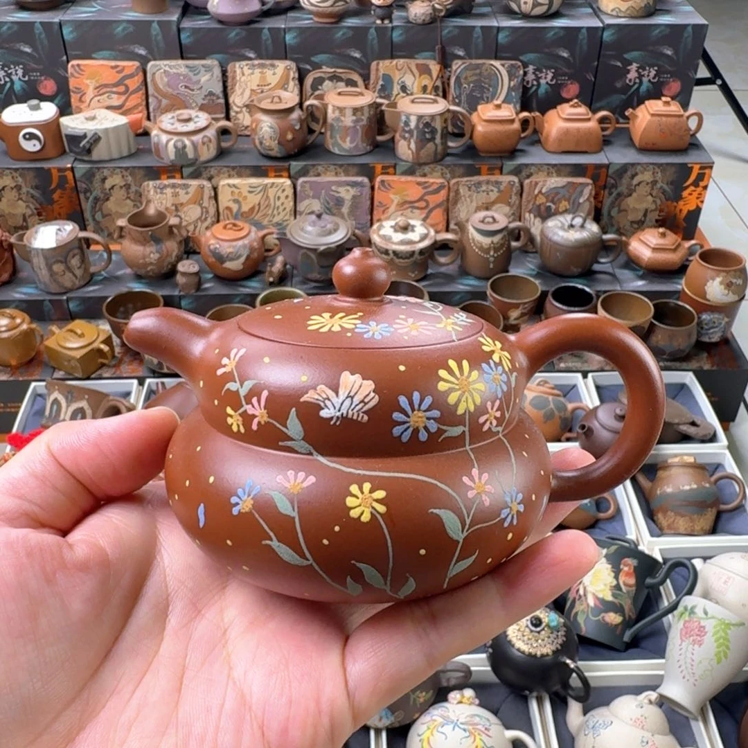 茶壶紫砂180cc原矿精工半手