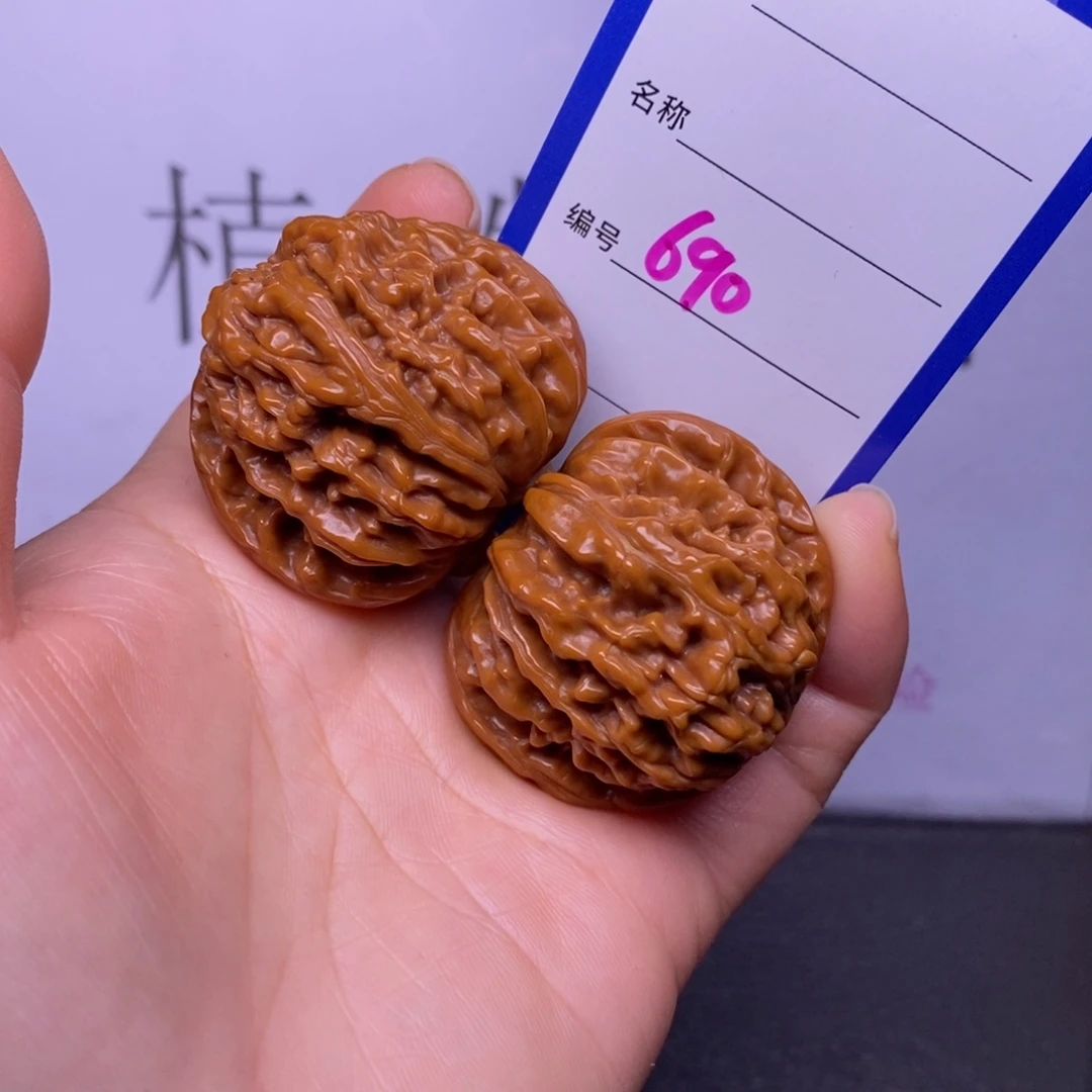 文玩核桃把件690/40四座楼