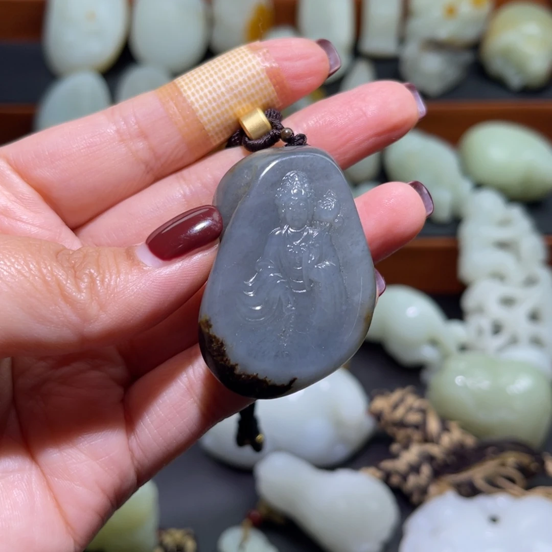 和田玉（糖玉）未镶嵌颈饰