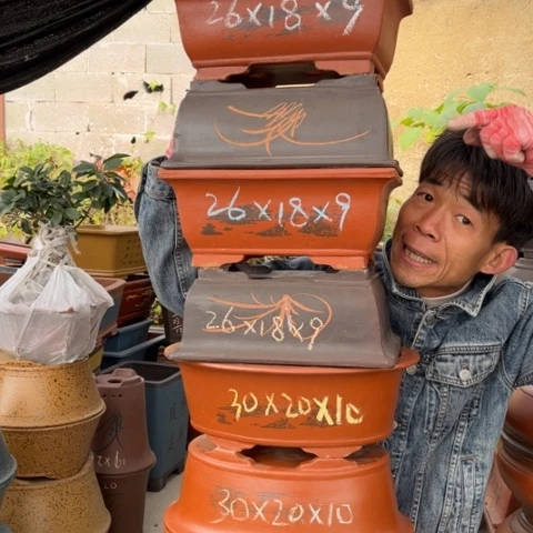 紫砂花盆特价包邮秒杀，特价