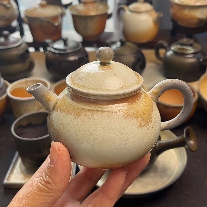 茶盏柴烧茶具柴烧茶具