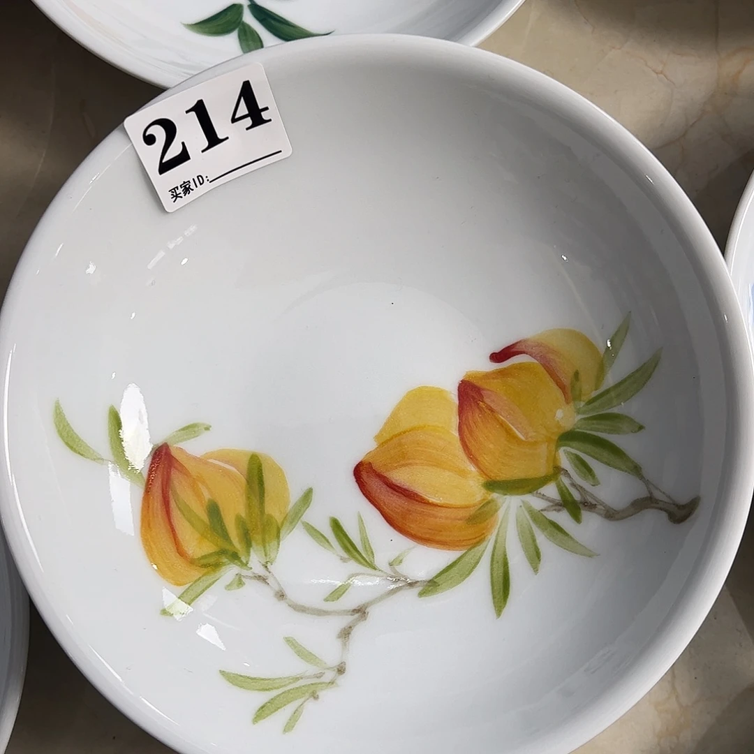 瓷片景德镇陶瓷手工手绘制作