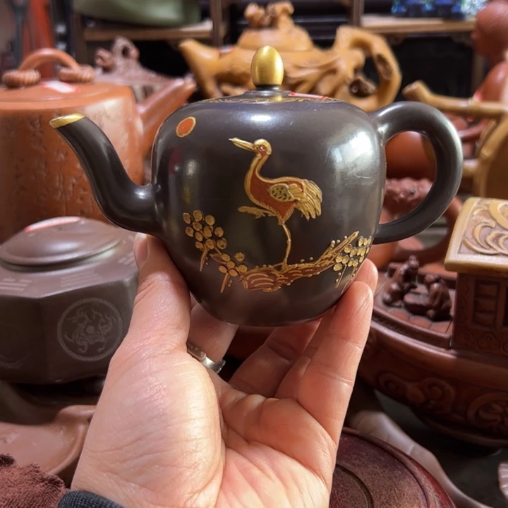 茶壶紫砂紫砂壶收藏起来吧
