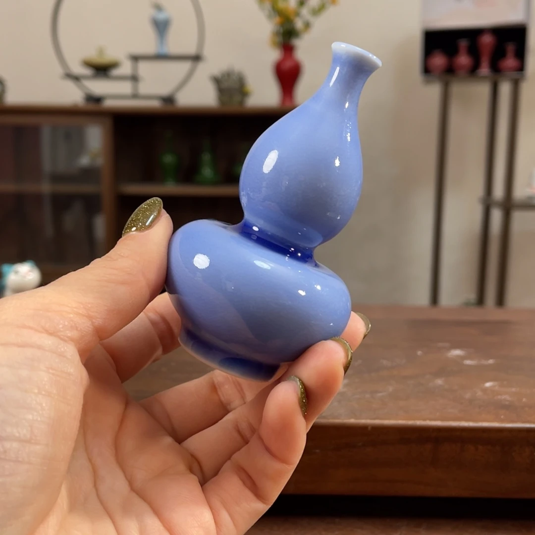 瓷片陶瓷艺术小花瓶