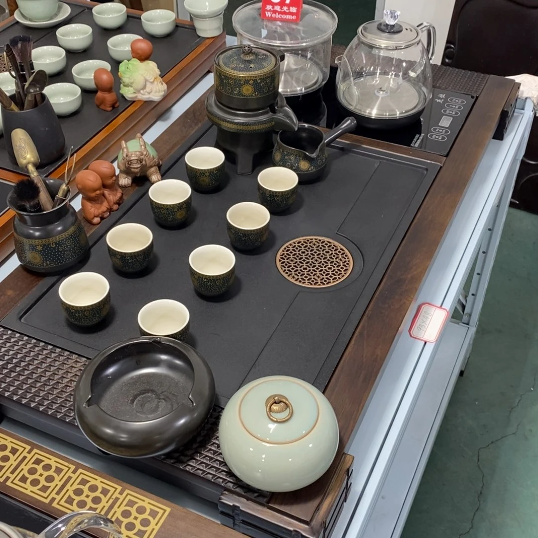 木石茶盘茶具套装家用
