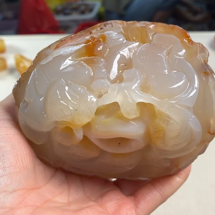 玛瑙/玉髓未镶嵌吊坠(不含链)