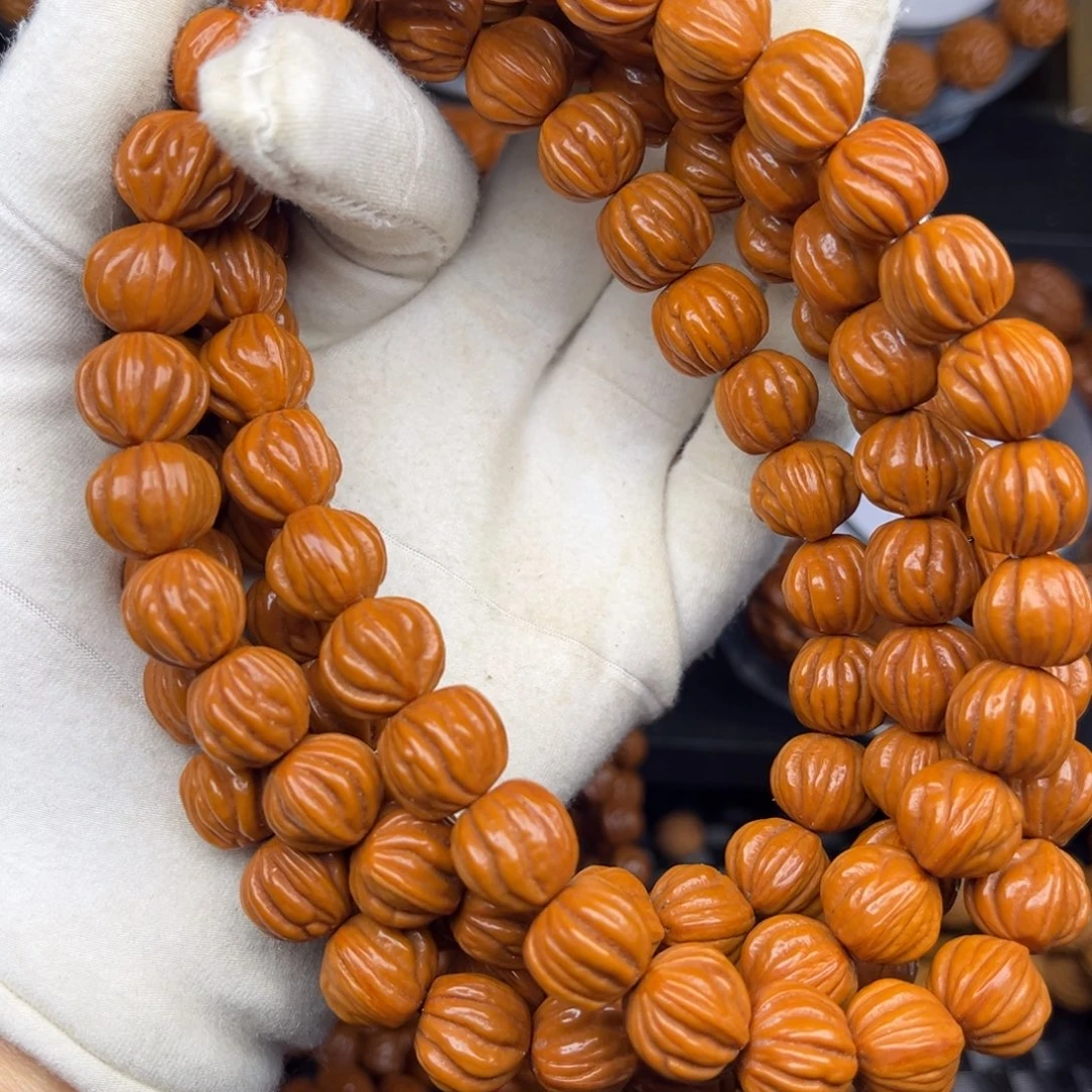 桃核吊坠佛手脖挂