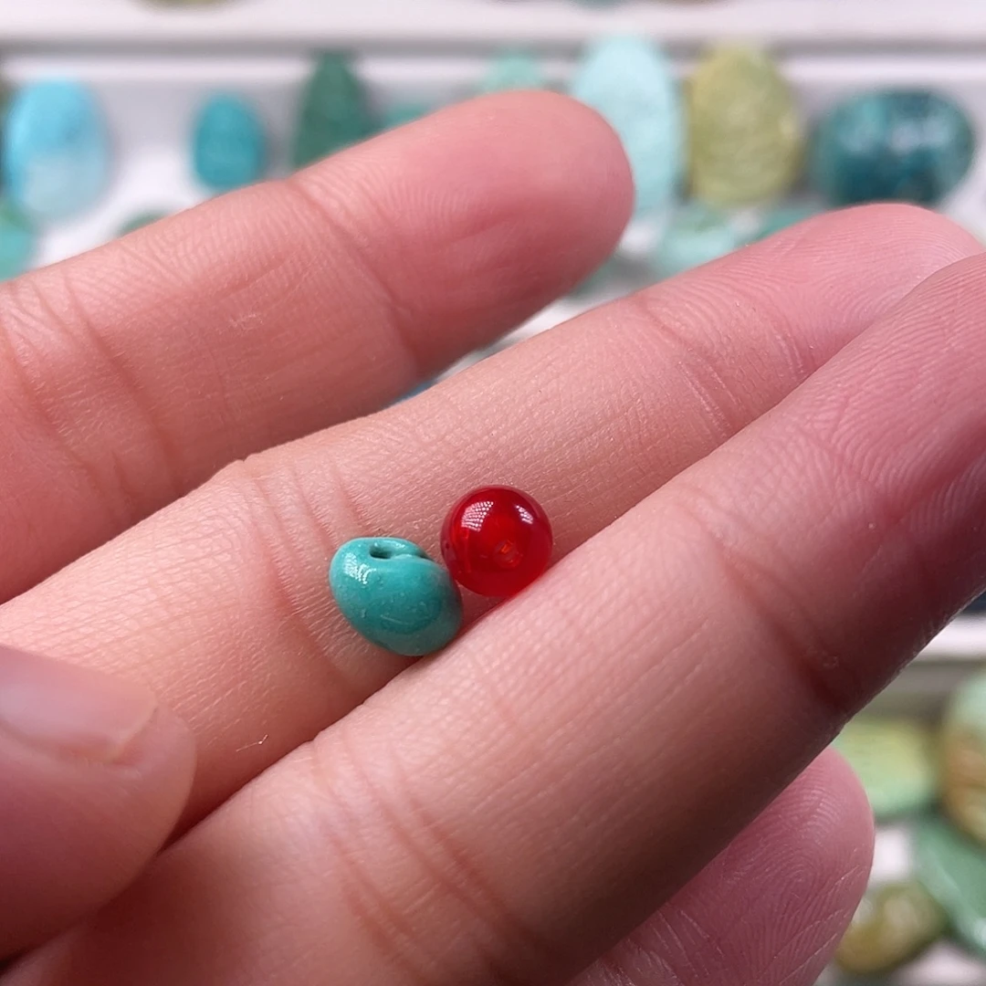 南红玛瑙未镶嵌颈饰