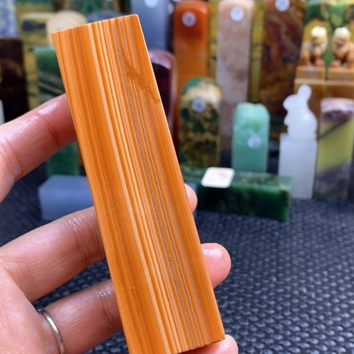 青田石临**林青田石印章石