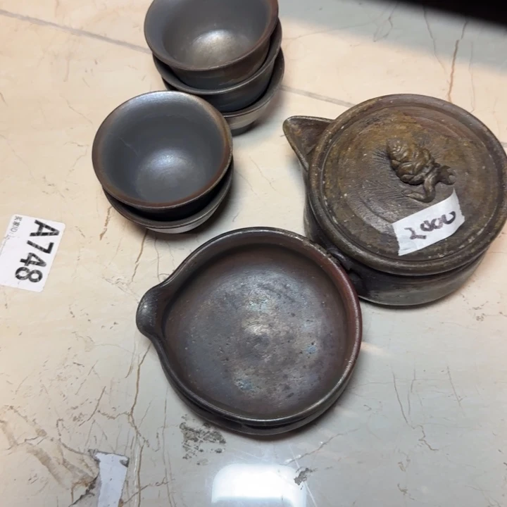 备前烧作品备前烧作品柴冈香山套组