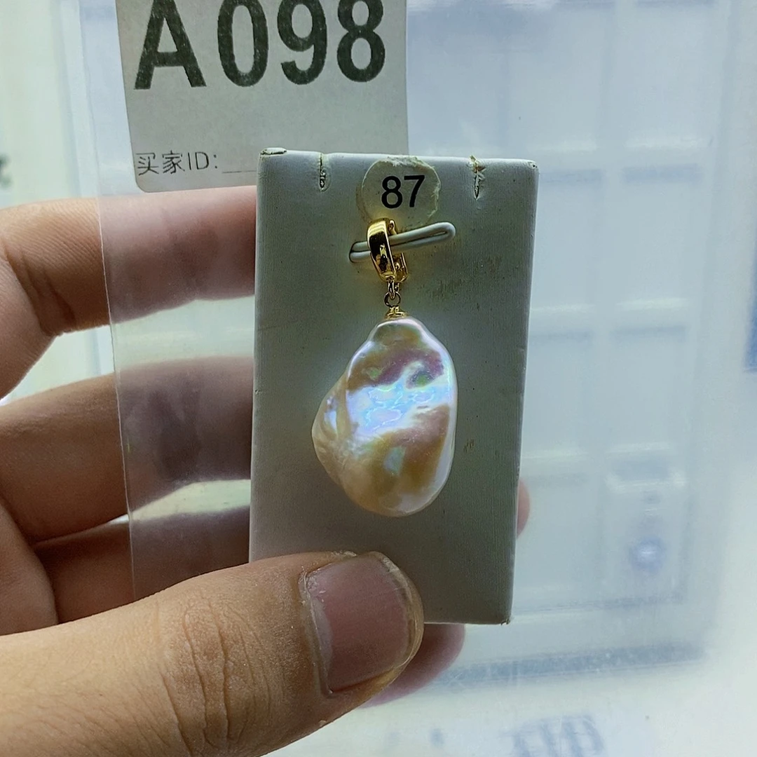 合金淡水珍珠颈饰