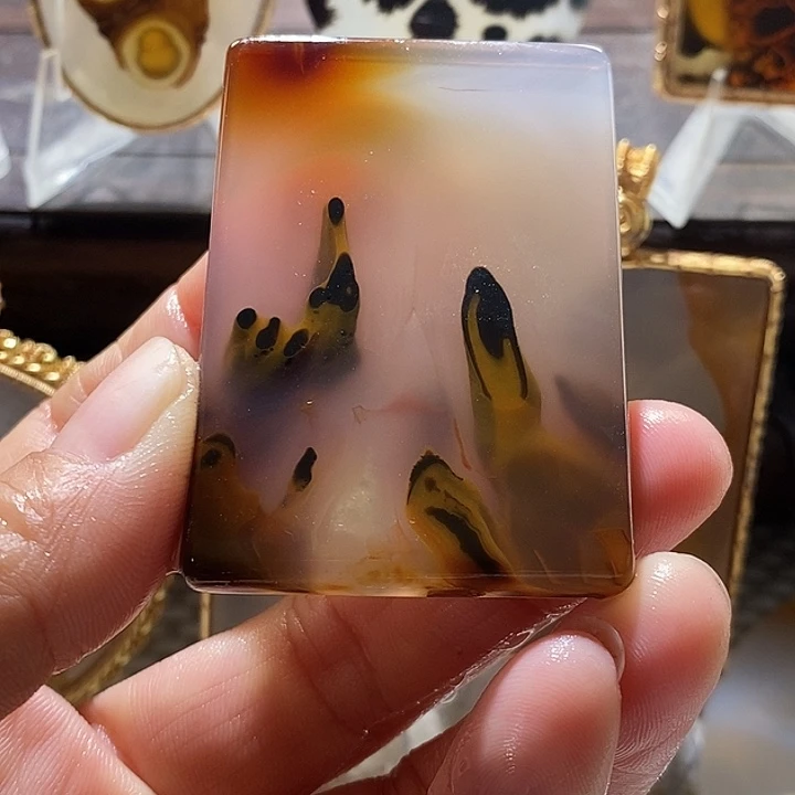 玛瑙/玉髓未镶嵌颈饰