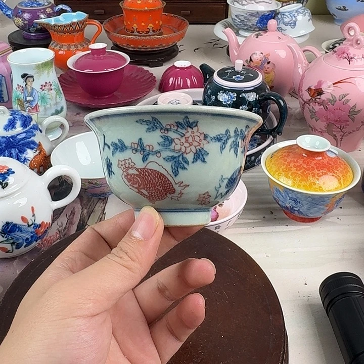 陶摆件景德镇陶瓷老厂瓷30