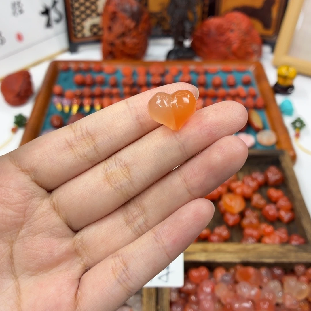南红玛瑙未镶嵌配饰南红屁桃