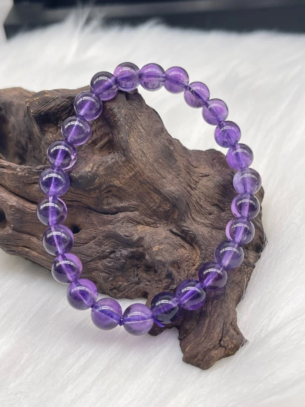 天然巴西紫水晶手链