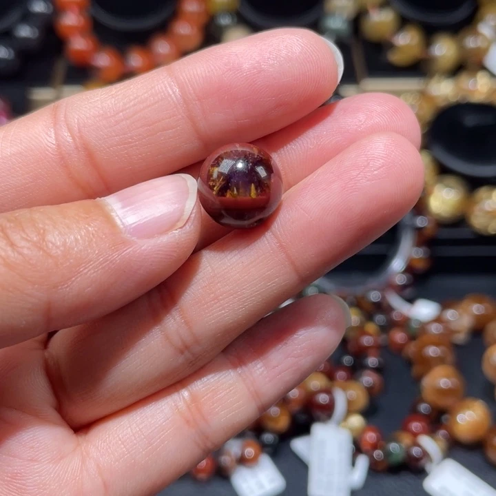 水晶颈饰未镶嵌天眼单珠13