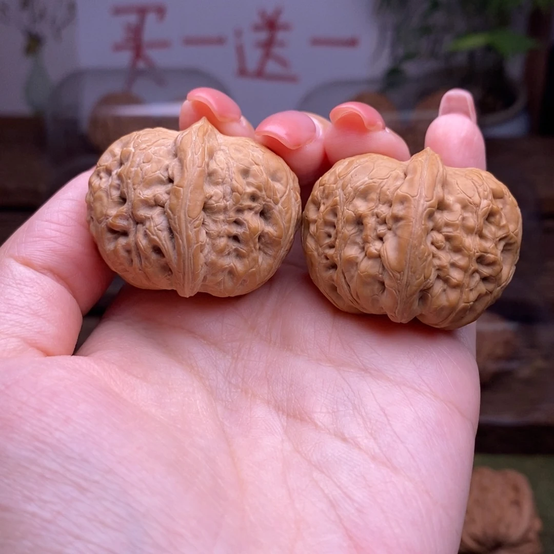 文玩核桃吊坠全品37尺平谷元宝精品