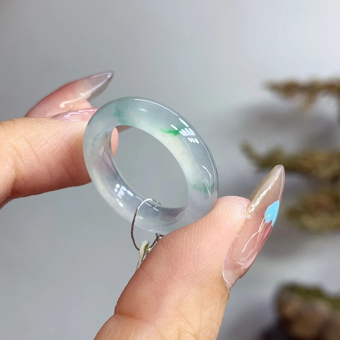 翡翠戒指未镶嵌17-18号