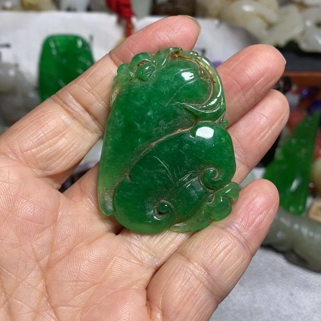 鹏***哥和田玉（糖玉）未镶嵌颈饰