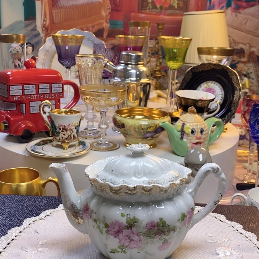 瓷片瓷器欧瓷咖啡杯水晶杯