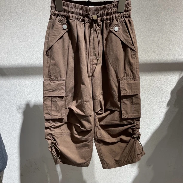 3114儿童抽绳工装长裤