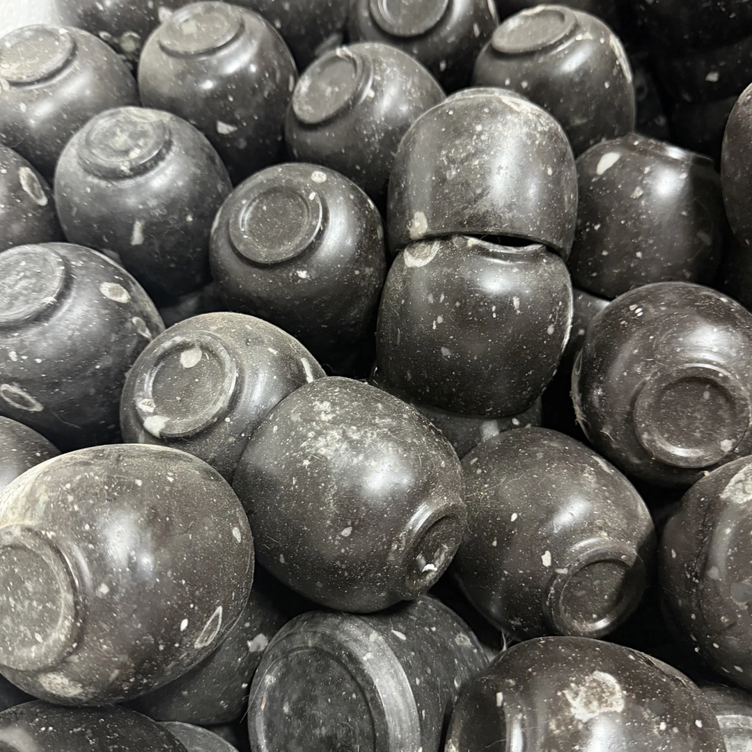 冰碛岩茶杯精品冰碛岩晶体冰花茶杯主人杯120毫升内外抛光