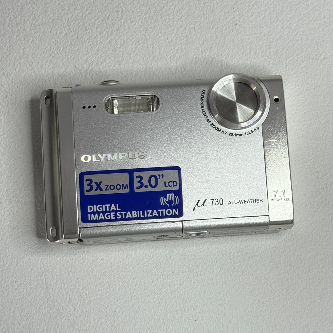 9新 Olympus/奥林巴斯 U730 710w像素3倍光变 屏贴膜 赠xd卡 CCD