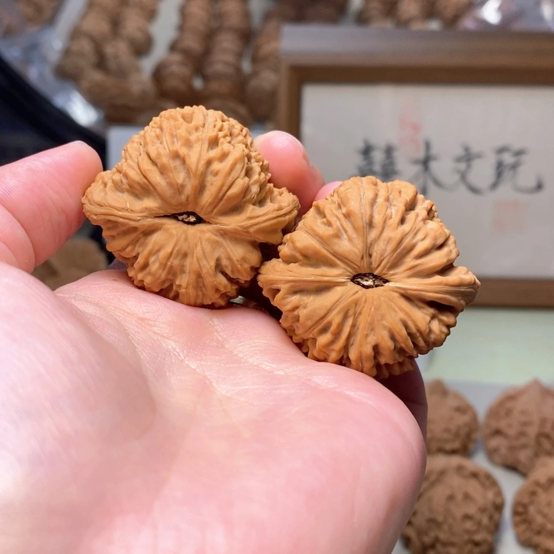 文玩核桃把件41南疆石