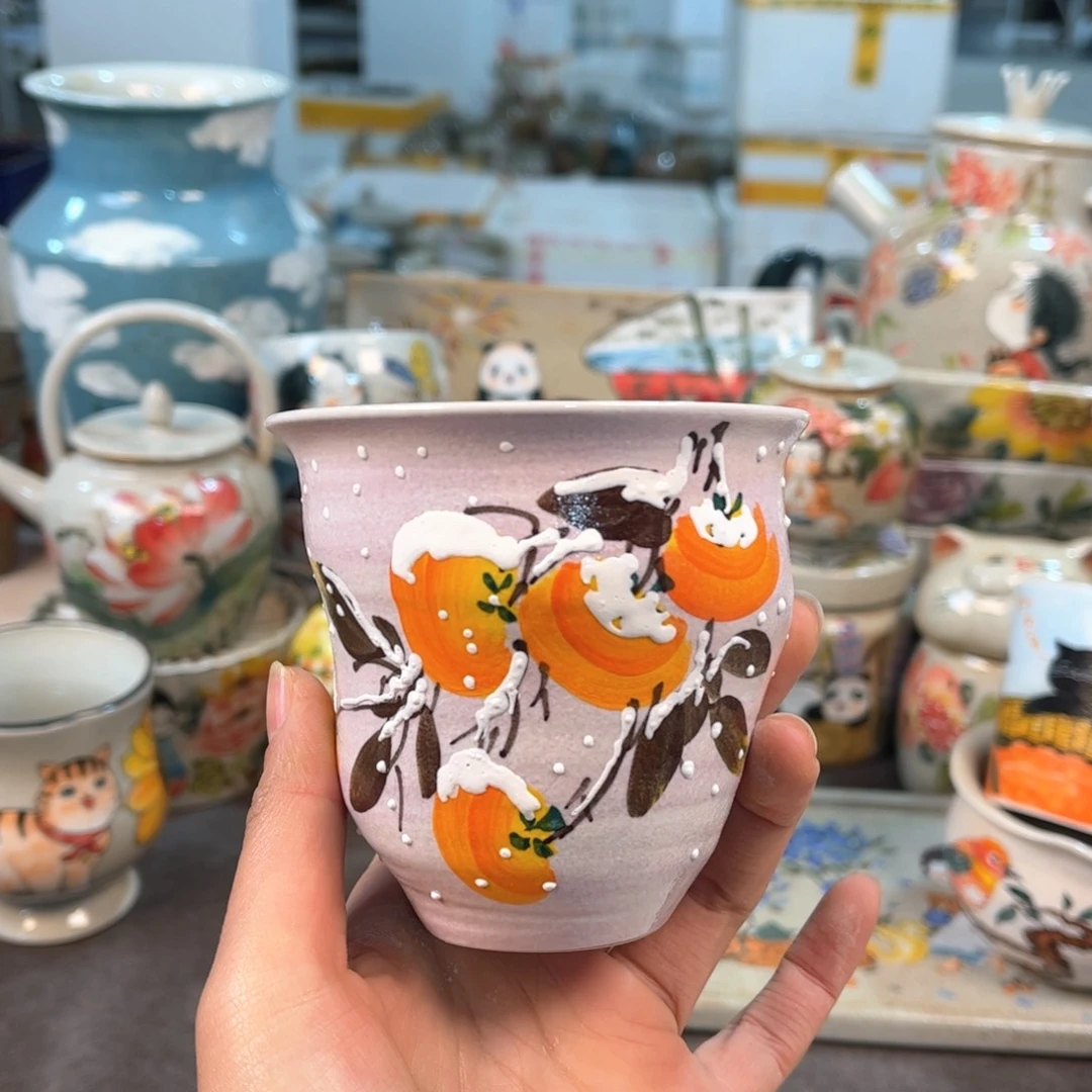 景德镇陶瓷手工杯