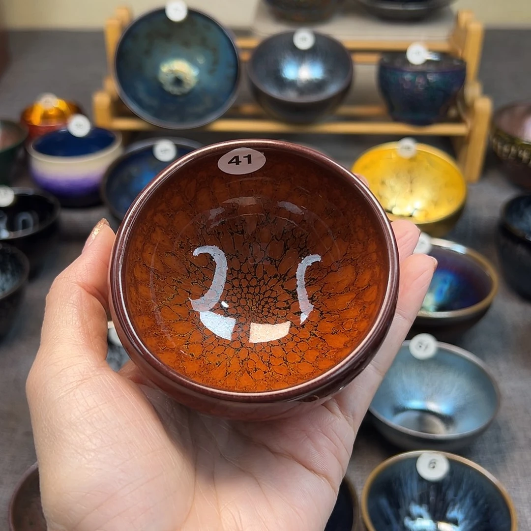 茶盏尘*鹧鸪波体手工